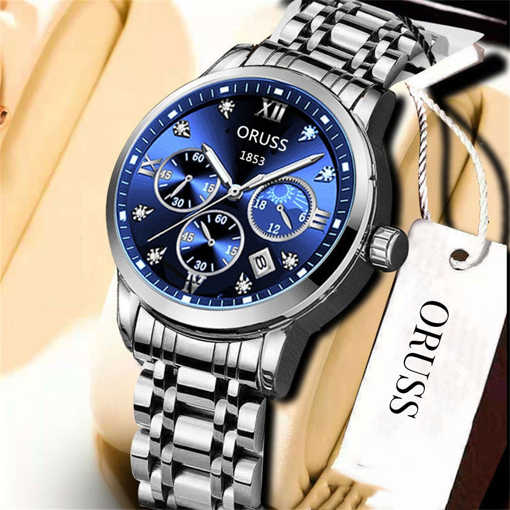 [Low-priced Products, Relax Appearance Requirements Appropriately] Personalized Men's Watches High-end Fashion Versatile Waterproof Luminous Low-priced Clearance Student Men's Watches