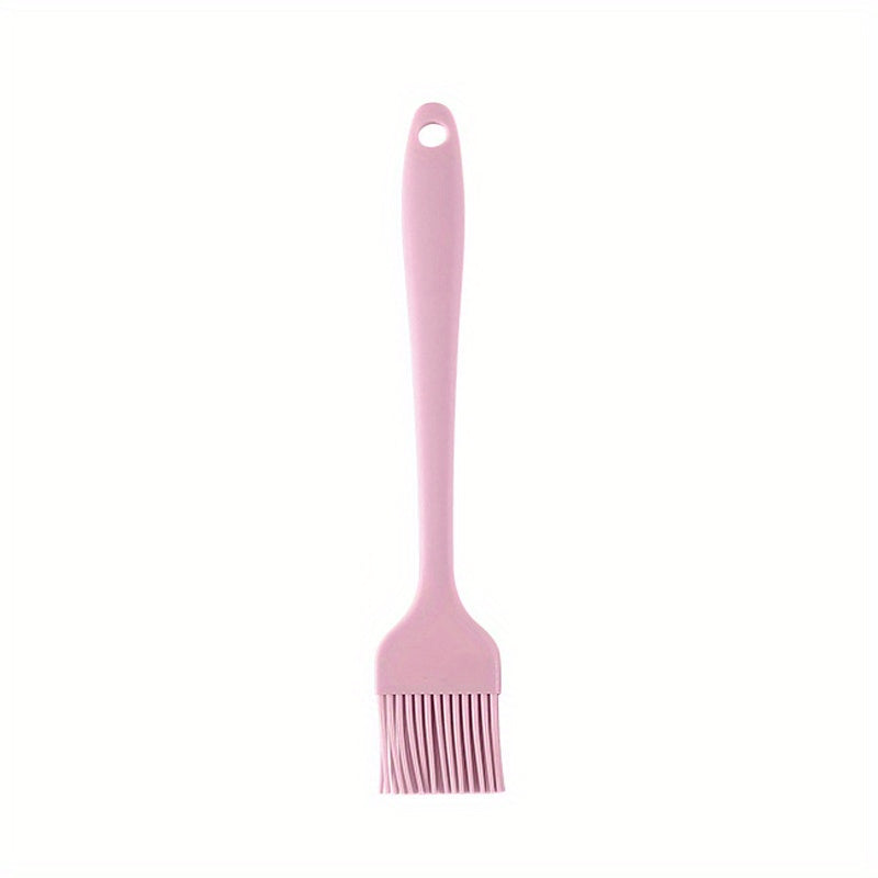 1pc, Oil Brush, Silicone Baking Brush, Portable Barbecue Brush, Household Oil Brush For Baking Cooking, Creative Oil Brush For BBQ Baking, Basting Brush For Kitchen BBQ, Kitchen Stuff, Kitchen Accessaries