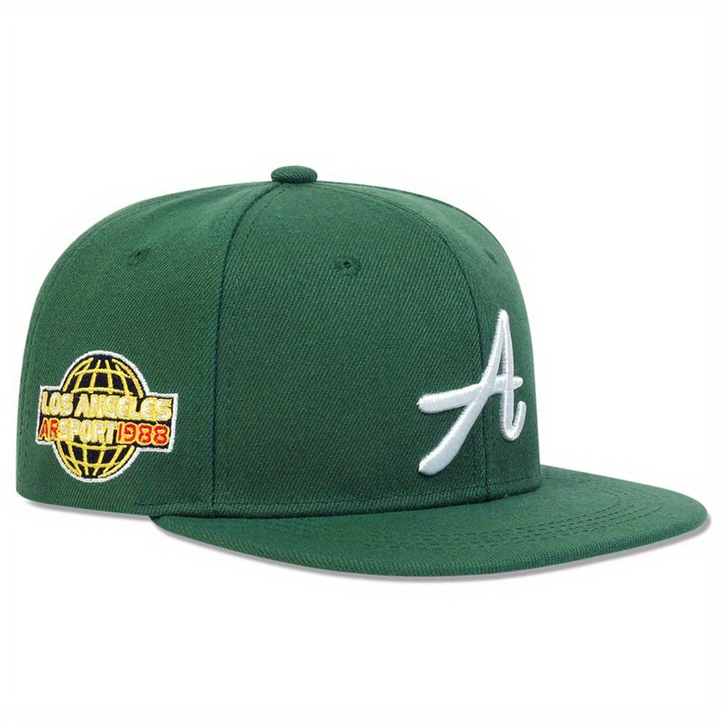 Stylish LA Embroidered Baseball Cap - Adjustable Snapback, Sunshade, Casual Hip Hop Design, Unisex Dad Hat for Women and Men - Perfect for Outdoor Activities