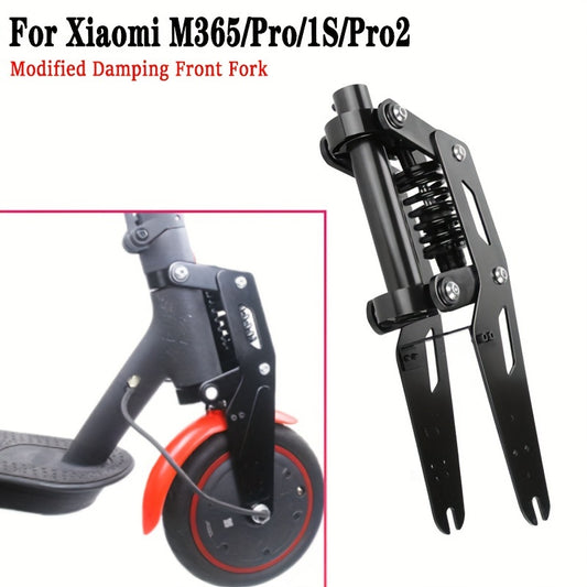 Xiaomi M365 Pro & 1S Electric Scooter Upgrade Kit - Stainless Steel Shock-Absorbing Front Fork Suspension, Enhances Riding Comfort