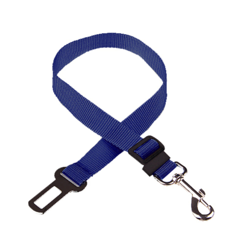 1pc Adjustable Retractable Pet Seat Belt for Cars - Keep Your Pet Safe and Secure on the Road
