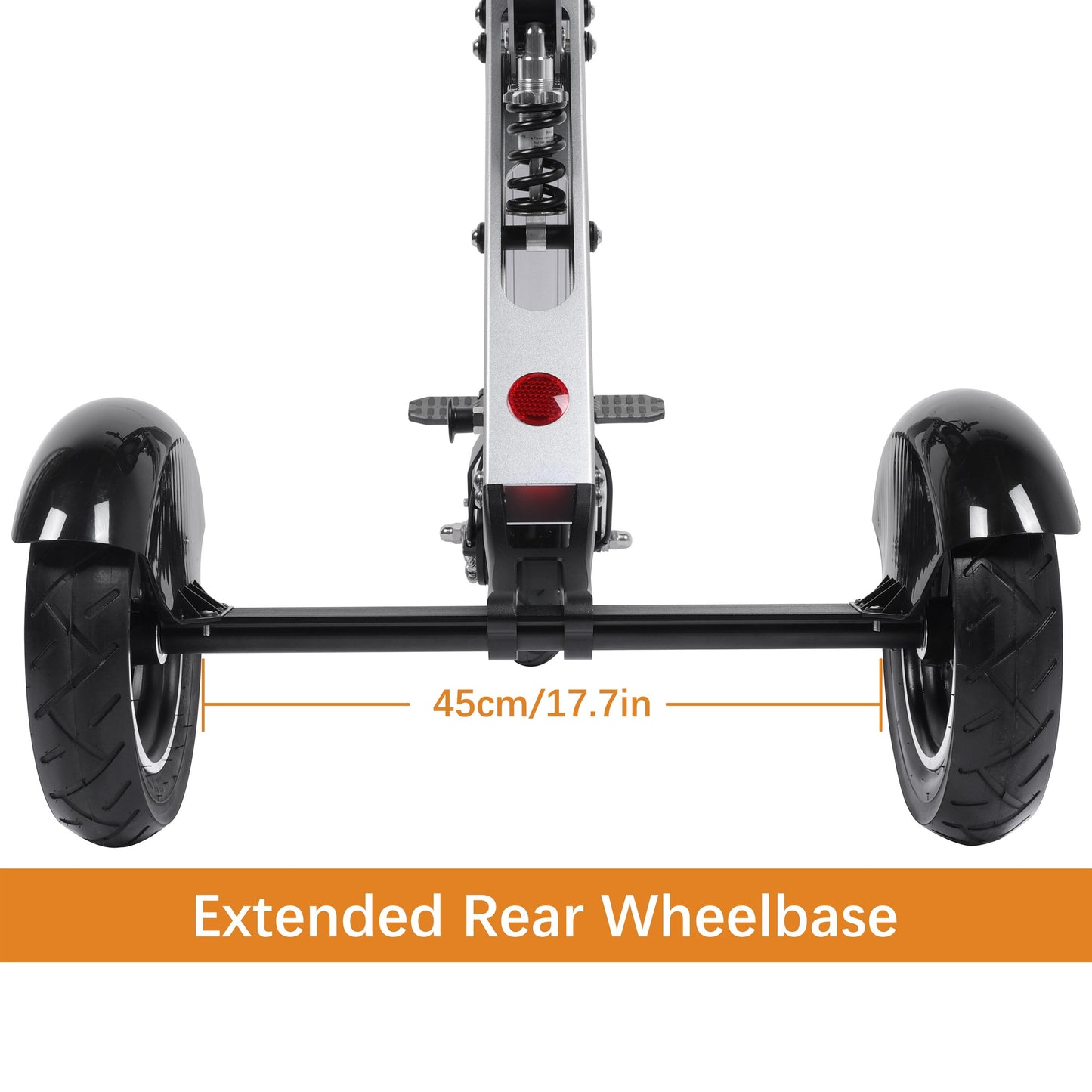 TopMate ES32 Electric Scooter 3 Wheels Foldable Trike with Seat for Adults, Light Weight Mobility with Reverse Function and Key Switch, 10 Inch Pneumatic Tires Tricycle for Commute and Travel