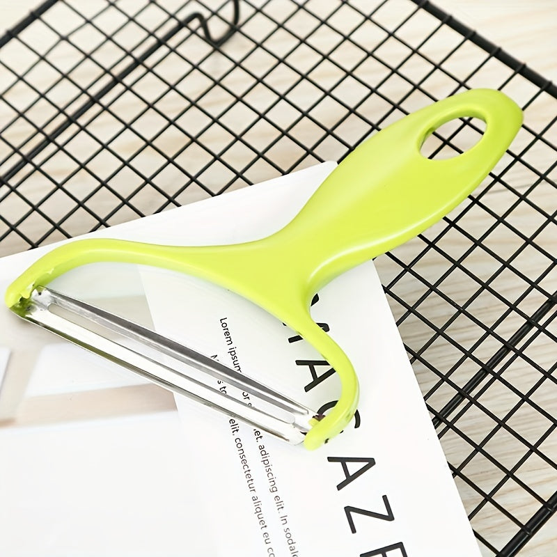 1pc, Multifunctional Stainless Steel Fruit and Vegetable Peeler and Grater - Perfect for Potatoes, Cabbage, Melons, and More - Easy to Use and Dishwasher Safe - Essential Kitchen Tool Kitchen Accessories