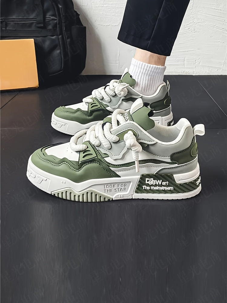 Men'S Shoes Summer New All-match Thick-soled Casual Flat Shoes Men'S Youth Sports Trendy Shoes