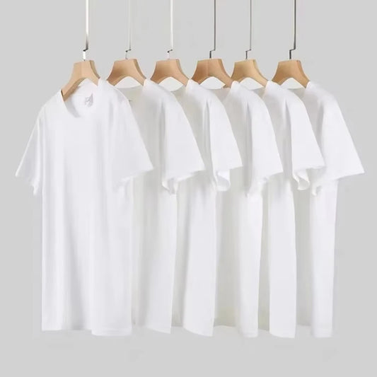 2024 Summer Fashion Trend New Cotton Printed American Trend Brand Loose Men's and Women's Fashion Brand Short Sleeve T-shirt
