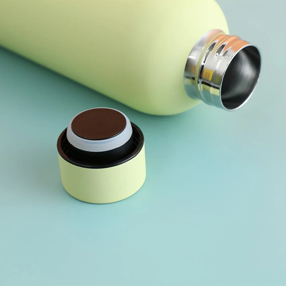 500ml Stainless Steel Insulated Mug Double Wall Vacuum Tumbler Office Home Insulated Coffee Cup Sports Water Bottle