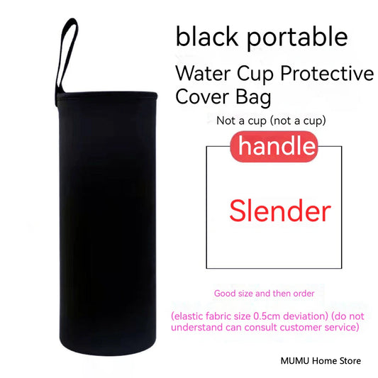 750ML/1000ML/1500ML Mug Bottle Cup Case Bag For Water Bottle Cover Bag Black Bottle Carrier Insulated Bag Sports Bottles Covers