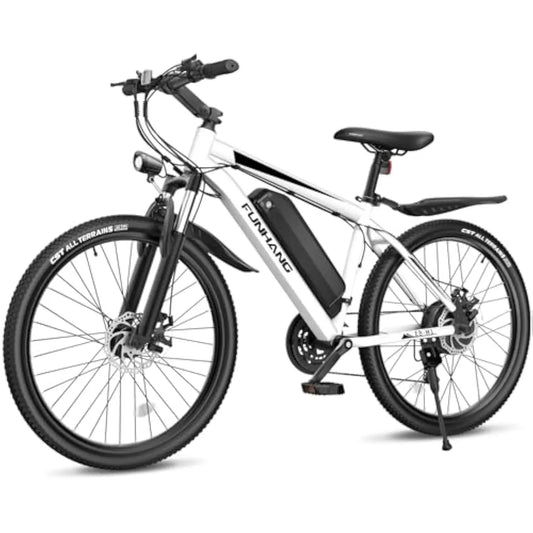 Electric Bike for Adults, 26'' 1000W Peak Ebike, Up to 50 Miles 21.7MPH Electric Mountain Bike with 48V 374.4WH Removable Batte