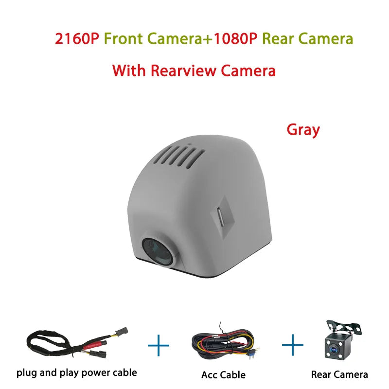 1K 2K 4K Wifi Car Dvr Dash Cam For Audi a1 a3 a4 a5 a6 a7 a8 q3 q5 q7 rs3 rs4 rs5 rs7 tt b5 b6 b7 b8 b9 8v c5 c6 c7 8p 2004-2021