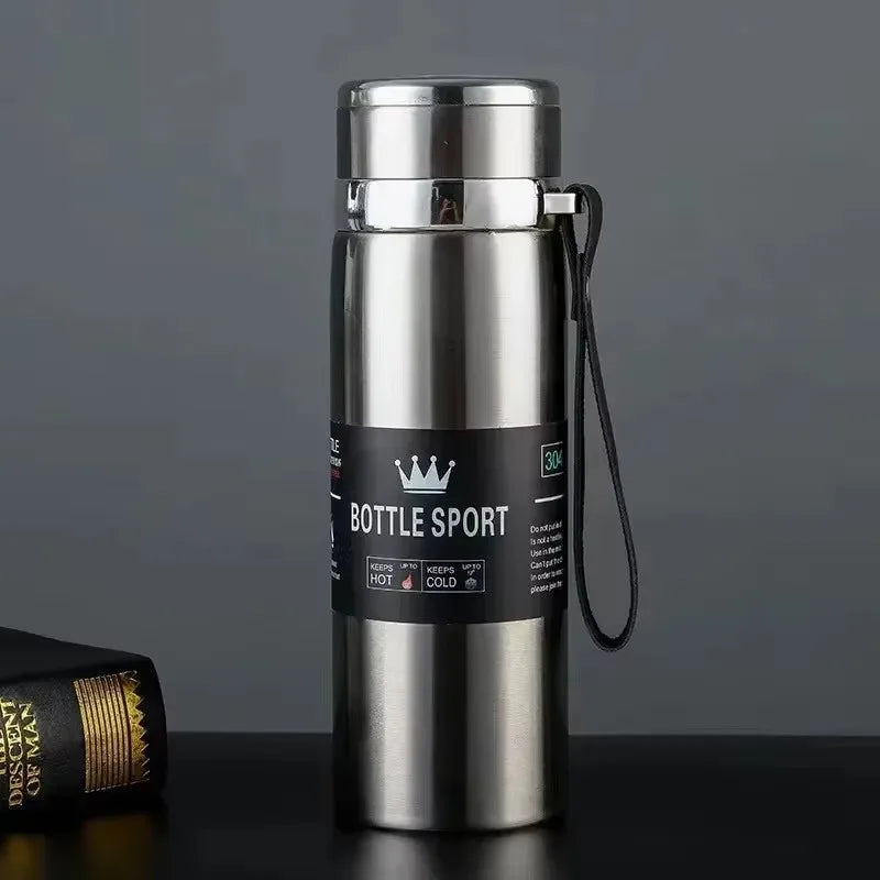 1L Thermal Water Bottle Keep Cold and Hot Water Bottle Thermos for Water Tea Coffee Vacuum Flasks Stainless Steel Thermos Bottle