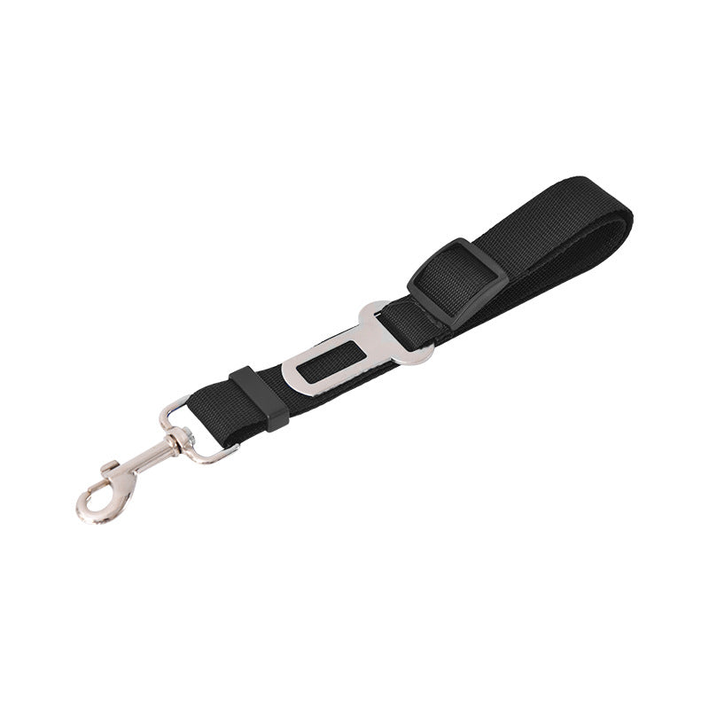 Retractable Pet Car Leash with Safety Buckle - Securely Restrain Dogs and Cats During Car Rides