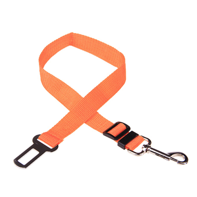 1pc Adjustable Retractable Pet Seat Belt for Cars - Keep Your Pet Safe and Secure on the Road
