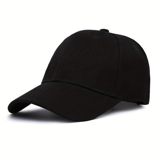 Solid Color Baseball Cap Lightweight Simple Casual Couple Dad Hats Unisex Sun Hats For Women & Men