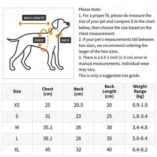 Small, Medium, and Large Waterproof Pet Raincoat - Stay Dry and Stylish in All Seasons with 100% Polyester, Snap Button Closure, and Hand Wash Only - Perfect for Autumn, Spring, Summer, and Winter