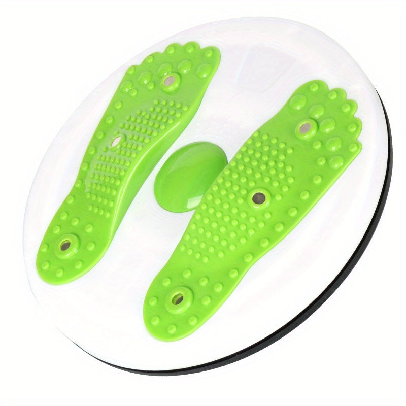 Waist Twisting Disc With Handles, Trims Waist Arms Hips And Thighs Waist Training Foot Massage Plate With 6 Magnets Fitness Twister Workout Home Gym Body Building Fitness Equipment