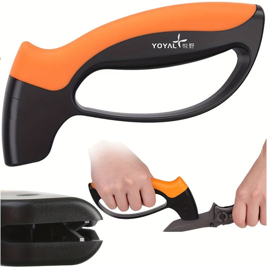 Sharpening Stone for Garden Tools: Keep Your Knives and Blades Razor Sharp for Outdoor Camping and Kitchen Use