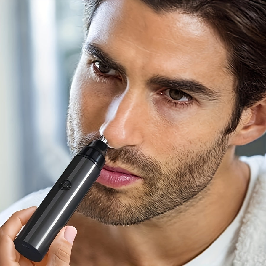 1pc Ear And Nose Hair Trimmer For Men And Woman, Nose Hair Trimmer, Painless Eyebrow Facial Hair Removal Nose Clipper