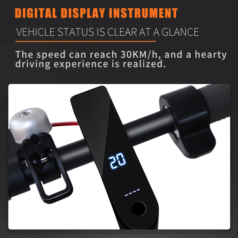 Powerful Commuter Electric Scooter - Balance Bikes with 350W Motor, 8.5" Dual Density Tires, E-ABS Electronic Brakes, and 15-35 Miles Range - Fast 15.56 MPH Speed for Adults
