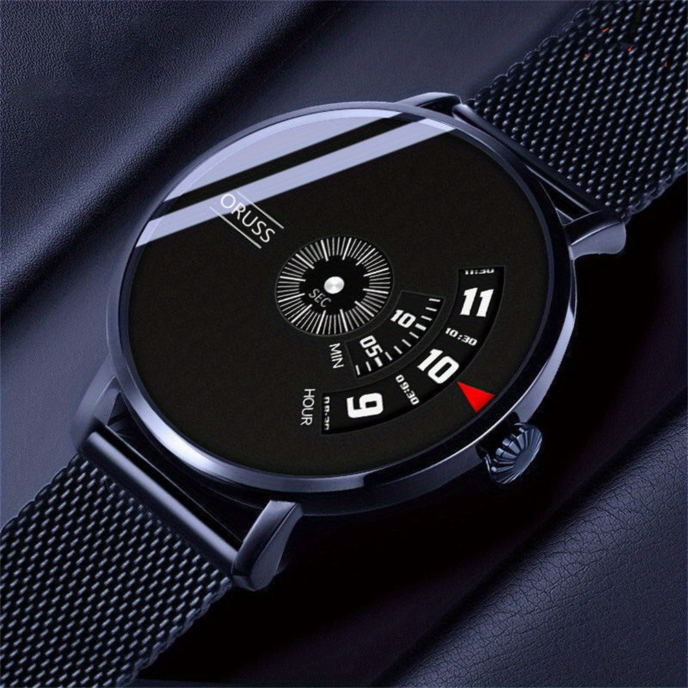 New men's watch high-grade handsome fashion personality trend everything cool durable business kinematic male watch
