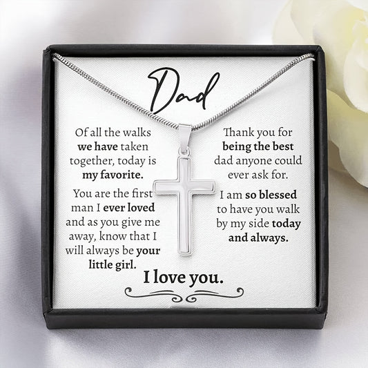 To My Dad On My Wedding Day, Dad Wedding Gift From Daughter, Thoughtful Father Of The Bride Gift, Meaningful Father Of The Bride, Father's Day Gift For Dad