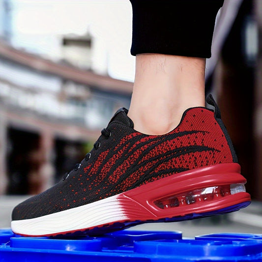 Men's Casual Sports Shoes with Air Cushion Sole Fashionable Men's Shoes