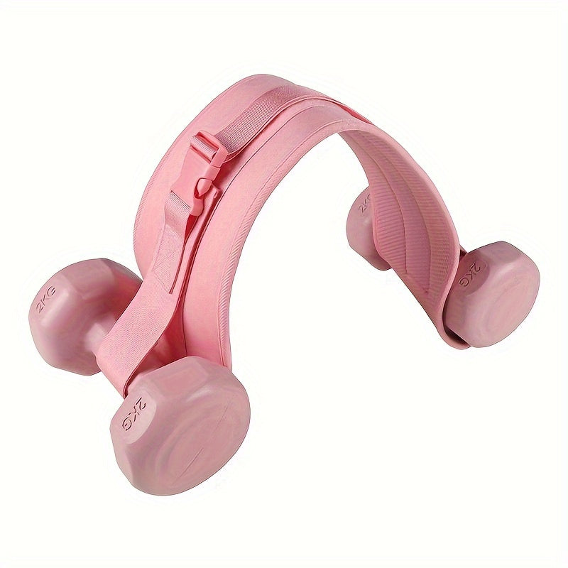 1pc, Fitness Waist Belt For Women, Adjustable Waist Band With Dumbbell For Buttocks Training, Home Gym Fitness Equipment