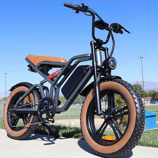 Folding Electric Bike - Powerful Motor, Fast Speed, 14-inch Tires, Commuter-friendly, Light Weight, Long-lasting Battery